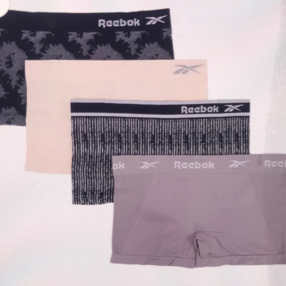 Reebok womens 4 pack seamless boyshorts 🦋NEW Last 1 this design/color